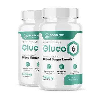 Gluco6 2 bottles package