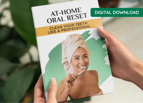 At-Home Oral Reset bonus guide cover