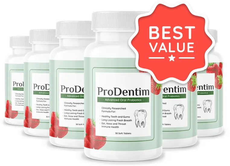 ProDentim 6 bottles package