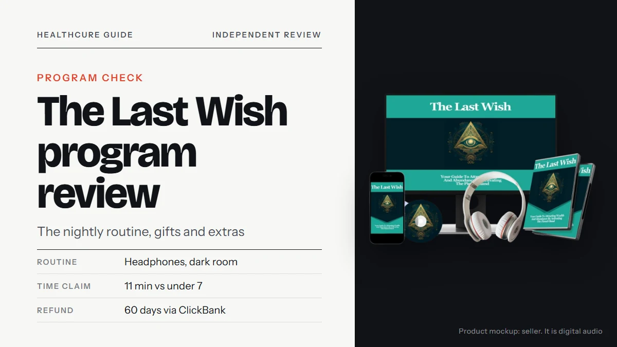The Last Wish program review: the seller's mockup of a monitor, phone, headphones and disc cases